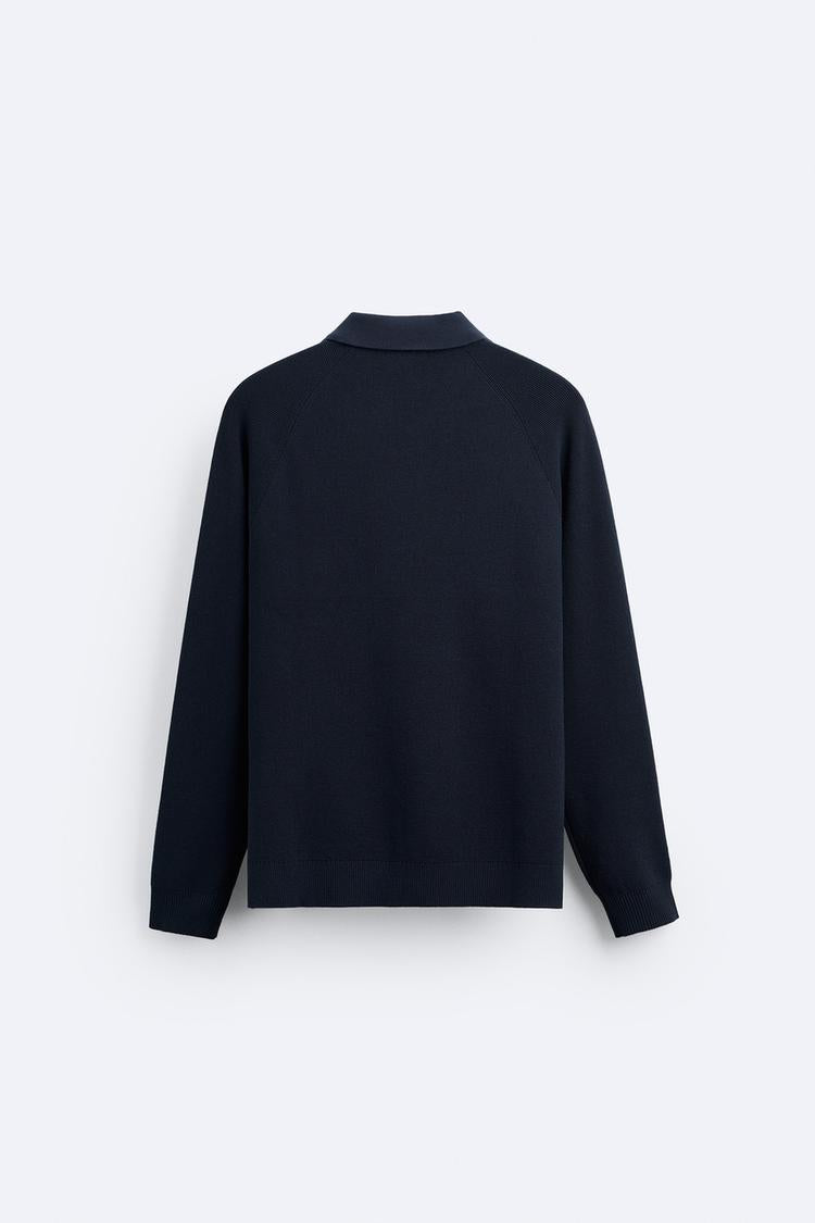 Knit Quarter-Zip Sweater